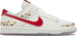 Nike: Красные кроссовки  Dunk Low