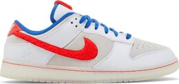 Nike: Белые кроссовки  Dunk Low