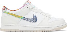 Nike: Белые кроссовки  Dunk Low