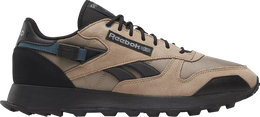 Reebok: Бежевые кроссовки  Classic Leather