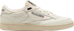 Reebok: Чёрные кроссовки  Club C 85