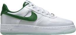 Nike: Зелёные кроссовки  Air Force 1