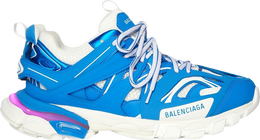 Balenciaga: Голубые кроссовки  Track