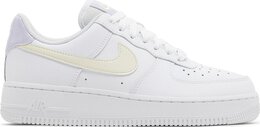 Nike: Фиолетовые кроссовки  Air Force 1