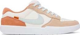 Nike: Белые кроссовки 