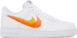 Nike: Оранжевые кроссовки  Air Force 1