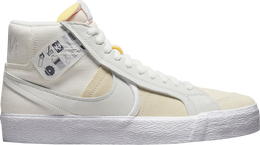 Nike: Белые кроссовки  Blazer Mid