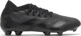 Adidas: Чёрные кроссовки  Predator
