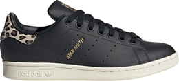 Adidas: Чёрные кроссовки  Stan Smith