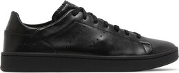 Adidas: Чёрные кроссовки  Stan Smith