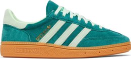 Adidas: Зелёные кроссовки  Handball Spezial