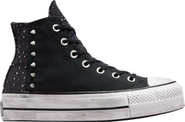 Converse: Чёрные кроссовки  Chuck Taylor All Star Lift