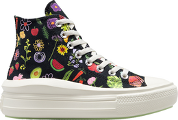 Converse: Чёрные кроссовки  Chuck Taylor All Star Move