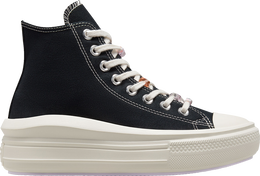 Converse: Чёрные кроссовки  Chuck Taylor All Star Move