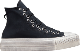 Converse: Чёрные кроссовки  Chuck Taylor All Star Lift