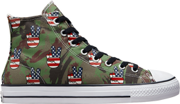 Converse: Зелёные кроссовки  Chuck Taylor All Star