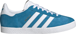 Adidas: Голубые кроссовки  Gazelle