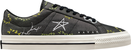 Converse: Чёрные кроссовки  One Star Pro