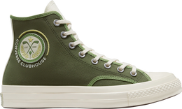 Converse: Зелёные кроссовки  Chuck 70