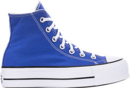 Converse: Голубые кроссовки  Chuck Taylor All Star Lift