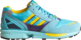 Adidas: Синие кроссовки  ZX-8000