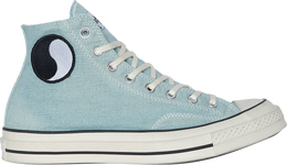 Converse: Голубые кроссовки  Chuck 70