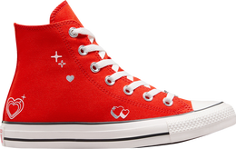 Converse: Красные кроссовки  Chuck Taylor All Star