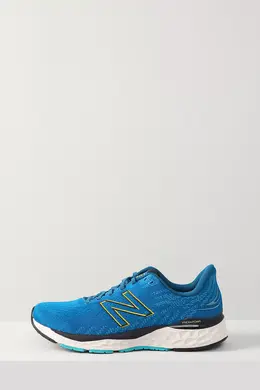 New Balance: Синие кроссовки 