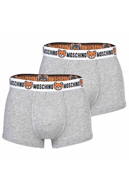 Moschino Underwear: Серые трусы 