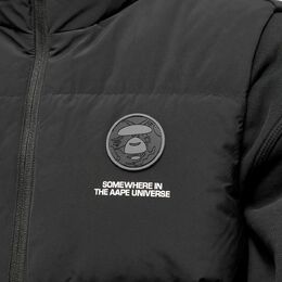 Aape By A Bathing Ape: Чёрный жилет 