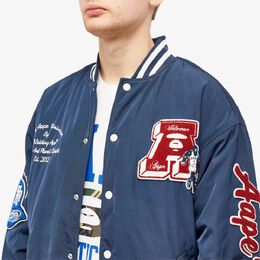 Aape By A Bathing Ape: Синяя куртка 