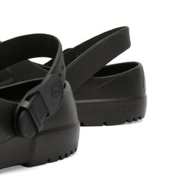 Birkenstock: Чёрные сандалии 