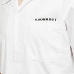 Carhartt WIP: Белая рубашка Script