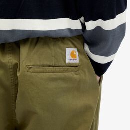 Carhartt WIP: Зелёные брюки 