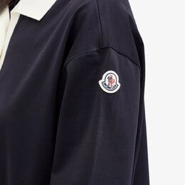 Moncler: Футболка с воротником 