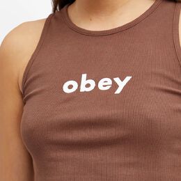 Obey: Коричневая майка 