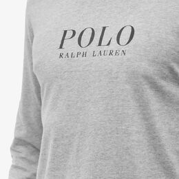 Polo Ralph Lauren: Серая футболка