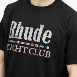 Rhude: Чёрная футболка 