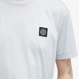 Stone Island: Синяя футболка 