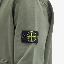 Stone Island: Зелёная толстовка 