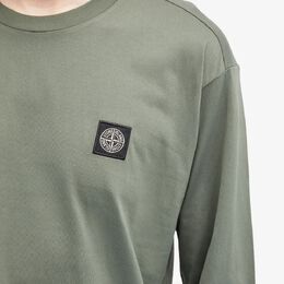 Stone Island: Зелёная футболка 