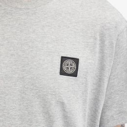 Stone Island: Серая футболка 