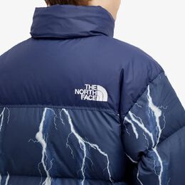 The North Face: Синяя куртка  Nuptse