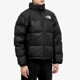 The North Face: Чёрная куртка  Nuptse