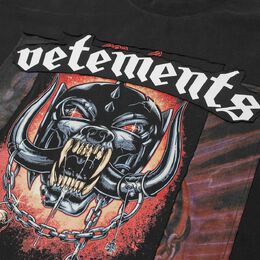 Vetements: Чёрная футболка 