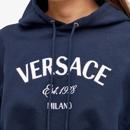 Versace: Короткая толстовка 