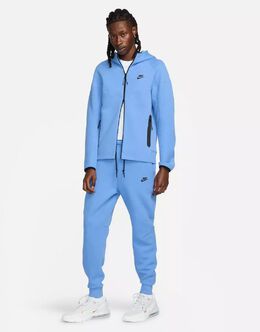 Nike: Синие брюки  Tech Fleece