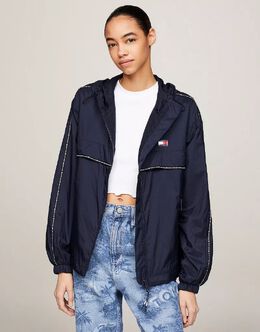 Tommy Jeans: Чёрная куртка 