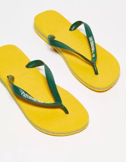 Havaianas: Зелёные сандалии 