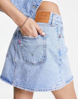 Levi's: Голубая юбка 